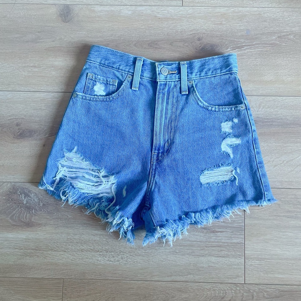 Levi's Women's Blue Jean Shorts